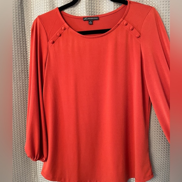 Adrianna Papel 3/4 Sleeve Top SZ M - Picture 1 of 5